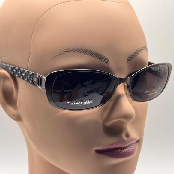 NOS Vintage Y2K Designer Sunglasses | Jessica McClintock | Narrow Metal Style main image 6